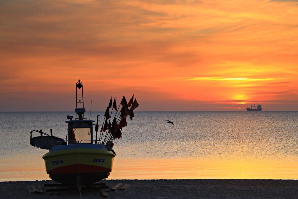 Zachód Słońca Sopot